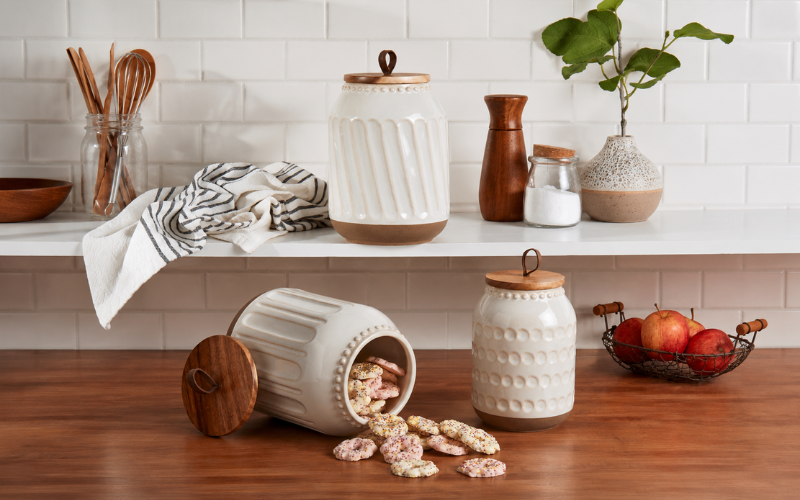 Airtight Canister Sets for Stylish Countertop Storage