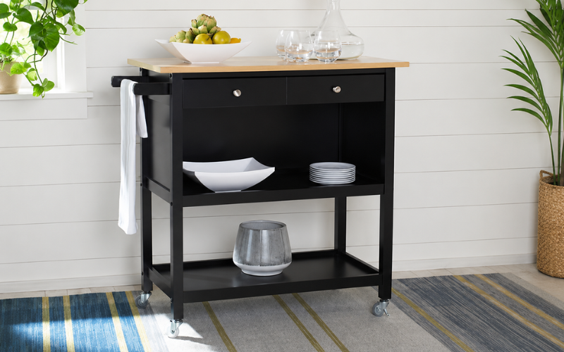 Versatile Kitchen Carts for Added Storage and Flexibility