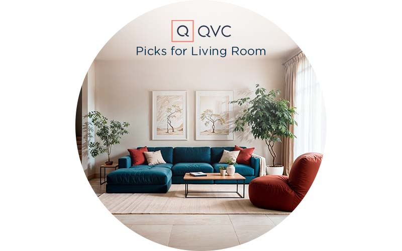 Elevate Your Living Room With These QVC Picks