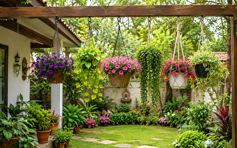Best Hanging Plants and Flowers for Garden Decor